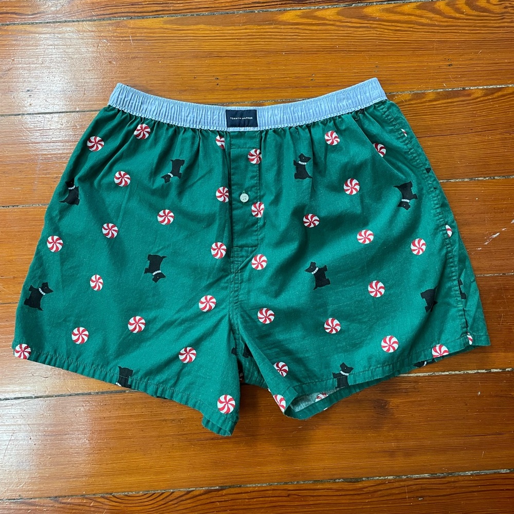 Tommy Hilfiger Christmas 100% Cotton Boxers - Size Large